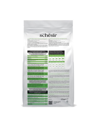 SCHESIR Original Adult Lamb 1,5 kg suché krmivo pre dospelé mačky