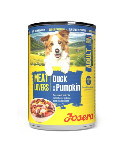JOSERA Meat Lovers Menu Duck and Pumpkin 400 g kačka a tekvica, krmivo pre psov