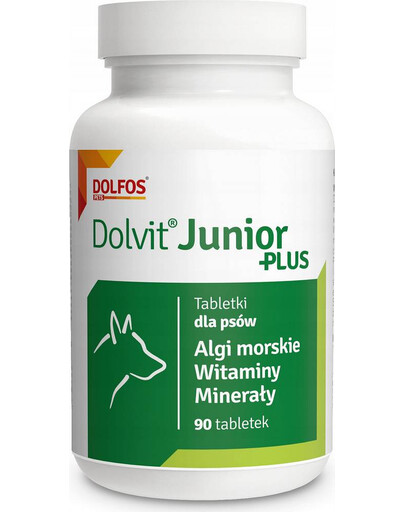 DOLFOS Dolvit Junior Plus 90 tabliet vitamíny pre šteňatá a mladé psy