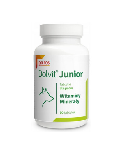 DOLFOS Dolvit Junior 90 tabliet vitamíny a minerály pre šteňatá a mladé psy