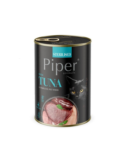 PIPER Animals Sterilised Tuna 6x400 g s tuniakom, mokré krmivo pre sterilizované mačky