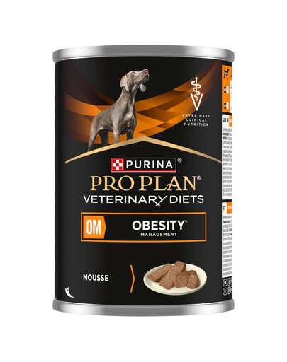 PURINA PRO PLAN Veterinary Diets Plan Obesity Management 400 g paštéta pre psov na redukciu nadmernej hmotnosti