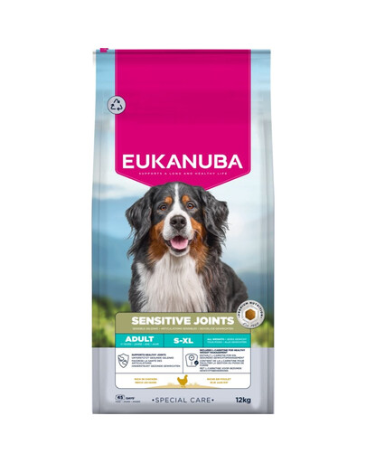 EUKANUBA Special Care Adult Sensitive Joints 12 kg krmivo pre dospelých psov so citlivými kĺbmi
