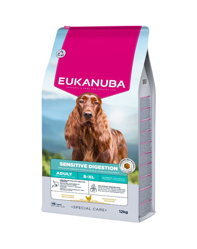 EUKANUBA Special Care Adult Dogs with Sensitive Digestion 12 kg karma dla dorosłych psów z wrażliwym układem pokarmowym