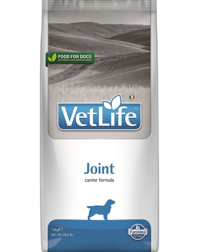 FARMINA Vet Life Dog Joint 12 kg krmivo pre psov pre zdravé kĺby + 3 x FARMINA Vet Life Dental Treat Joint Mini 60 g (7 ks) ZADARMO!