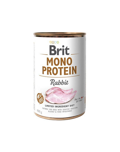 BRIT Mono Protein Rabbit 400 g monoproteínové krmivo králik