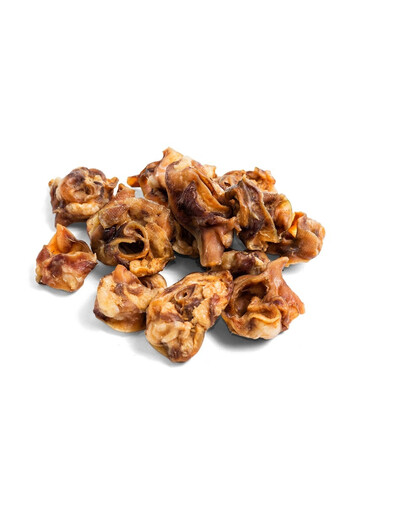 Ucho wieprzowe środkowe 1kg naturalny gryzak dla psa