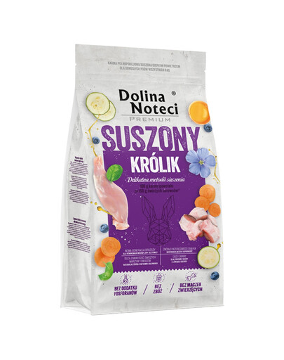 DOLINA NOTECI Premium Králik sušené krmivo pre psov 9 kg