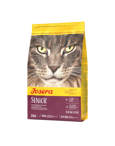 2 kg suchého krmiva pre staršie mačky