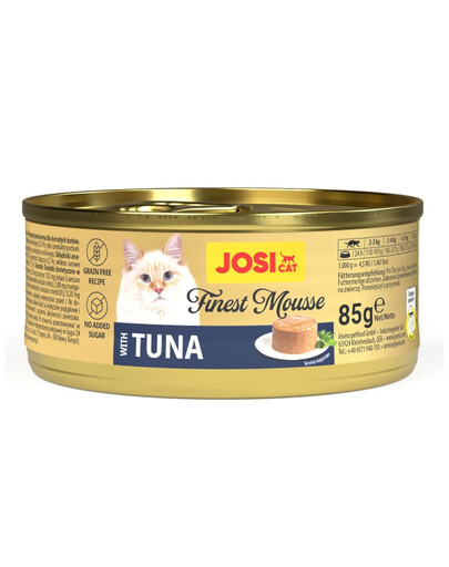JOSERA JosiCat Finest Mousse with Tuna 85 g pena s tuniakom pre mačky