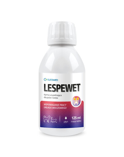 EUROWET Lespewet 125 ml preparát podporujúci činnosť močového systému