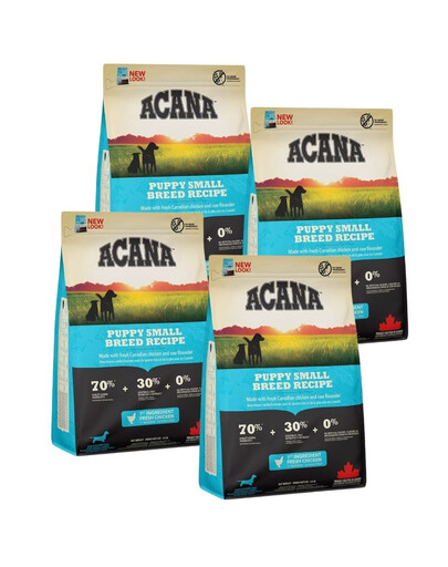 ACANA Puppy Small Breed 4x2 kg kuracie, pre šteňatá malých plemien