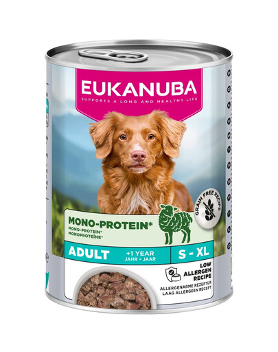 EUKANUBA Special Care Adult MonoProtein Lamb 400 g jahňacina, monoproteínové krmivo pre psov