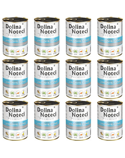 DOLINA NOTECI Premium Bohatá na jahňacie mäso 12x400g