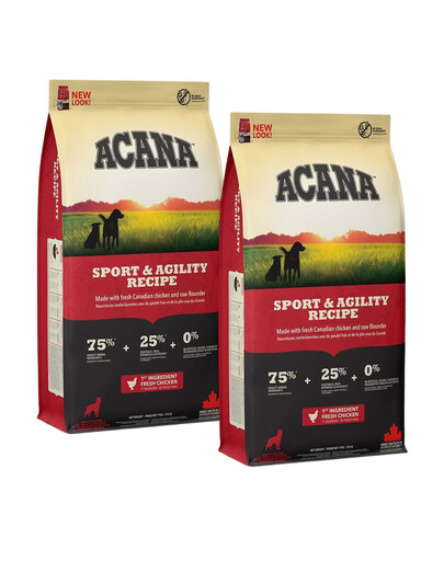 ACANA Sport & Agility 2x17 kg