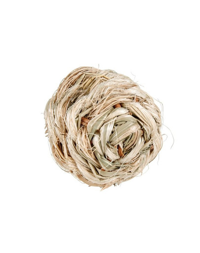 TRIXIE Guľa so zvončekom z trávy Ø 10 cm