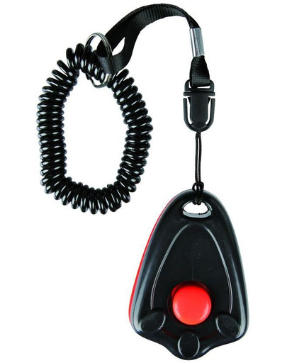 TRIXIE Klikr pre psov s tlačidlom - výcviková pomôcka