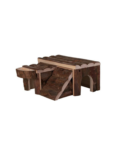 TRIXIE Dom 'luka' škrečok / myš 14 x 7 x 14 cm