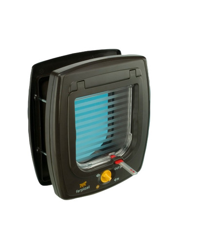 FERPLAST Drzwi swing 5 brąz 22.5 x 9.6 x 25.2 cm