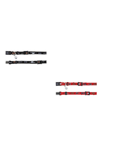 TRIXIE Obojok pre mačiatka - mačka a myš motív s rolničkou