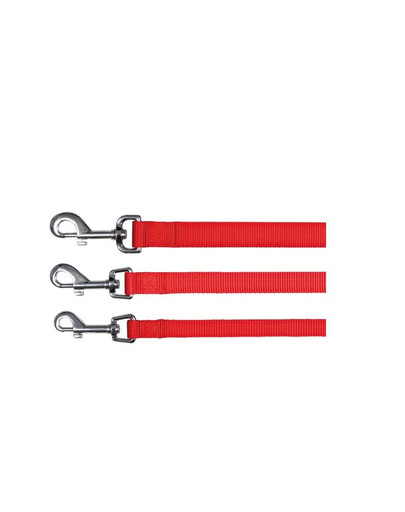 TRIXIE Vodítko classic 1.2 m / 15 mm červené