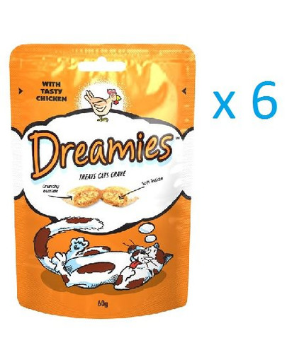 Dreamies s kuracím mäsom 0.06 kg x6