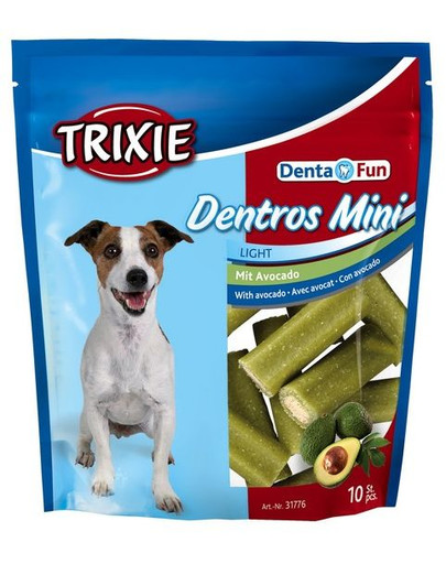 TRIXIE Denta fun mini s avokádo 10 ks 140 g