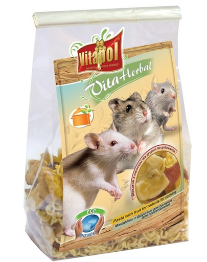 VITAPOL Makaróny s ovocím pre hlodavce