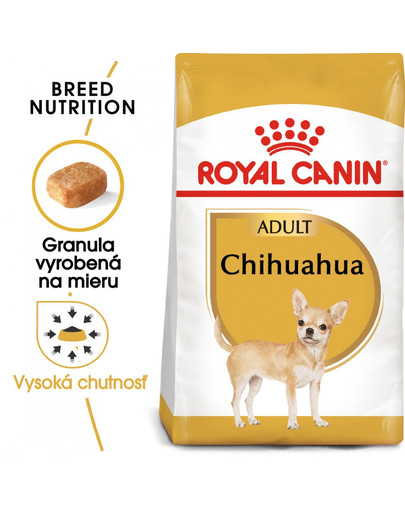 ROYAL CANIN Chihuahua Adult 1,5g granule pre dospelú čivavu
