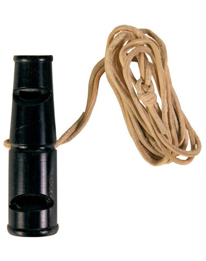 TRIXIE Plastová píšťalka z byvolieho rohu malá 6.5 cm