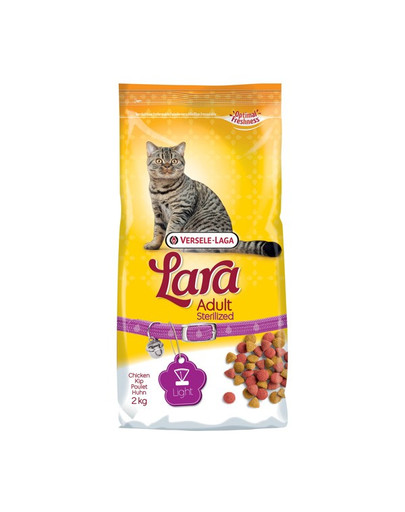 VERSELE-LAGA Lara Adult Sterilized - Karma Dla Kotów Sterylizowanych 2 kg