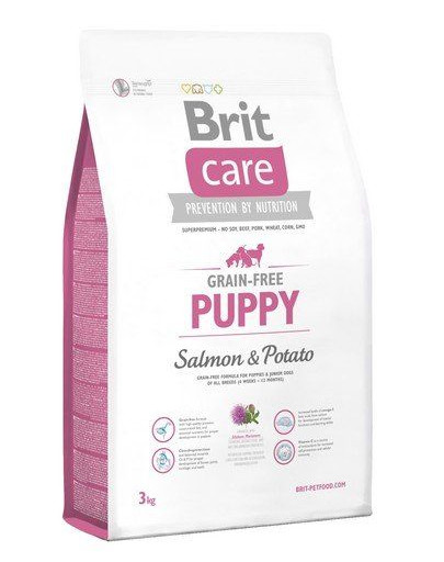 BRIT Care Dog Grain-Free Puppy Salmon & Potato 3kg