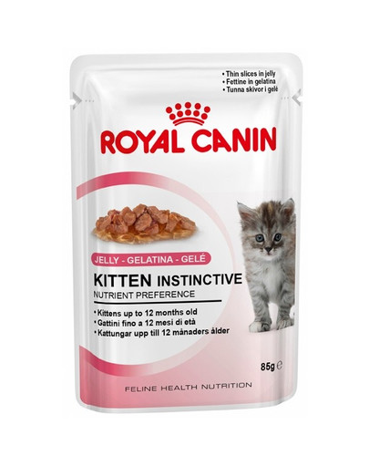 ROYAL CANIN KITTEN Instinctive 85 g w galaretce x12