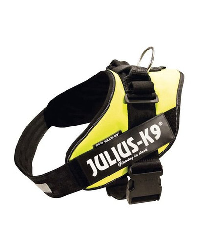 TRIXIE Postroj pre psov Julius-K9 IDC, 4 / XL: 96-138 cm, neónovo žltý