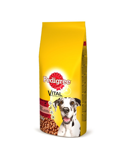 PEDIGREE Dry adult large dog hovädzie 15 kg