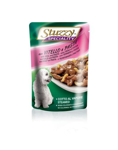 STUZZY Špeciality Veal With Pasta - Teľacie mäso a cestoviny 100G