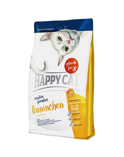 HAPPY CAT Sensitive Grainfree králik 4 kg