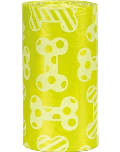 TRIXIE Náhradné sáčky na trus 4x20 sáčkov citrón