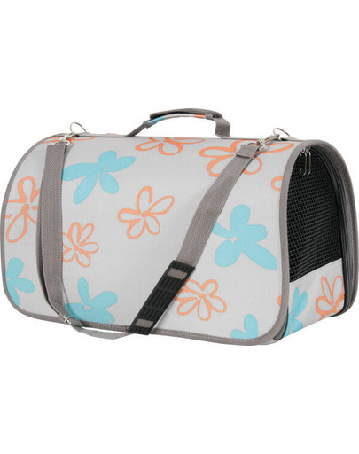 ZOLUX Cestovná taška Flower stredná šedá