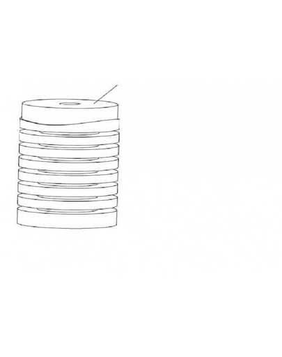 AQUAEL Filtračná vata Turbo 500 (2ks)