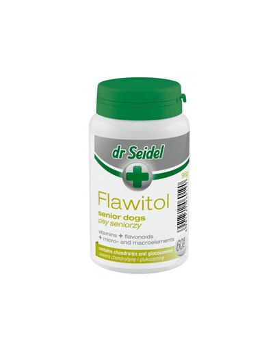 DERMAPHARM Flawitol Dla Seniorów z Glukozaminą i Chondroityną 200 tab.