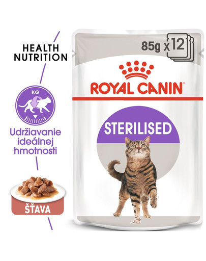 ROYAL CANIN Sterilised Gravy 12x85g