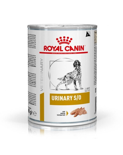 ROYAL CANIN Veterinary Diet Dog Urinary S/O Can 6x410 g