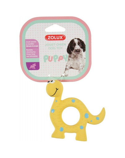 ZOLUX Dino latexová hračka pre šteniatka 9,5 x 3 x 9 cm