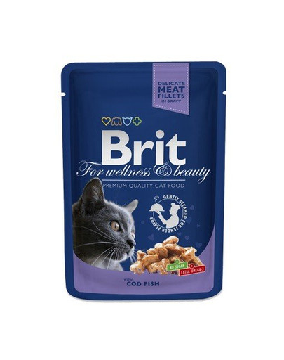 BRIT Premium Cat Adult Cod Fish 100 g