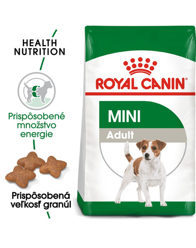 ROYAL CANIN Mini Adult 800g granule pre dospelé malé psy