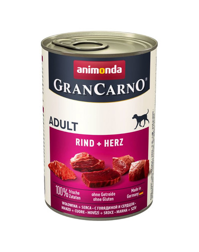 ANIMONDA Grancarno hovädzie/srdce konzerva 400 g
