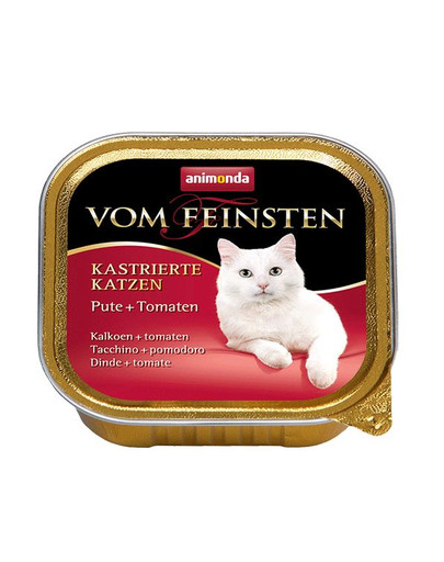 ANIMONDA kapsa Vom Feinsten Cat Castrate morčacie/paradajky 100 g