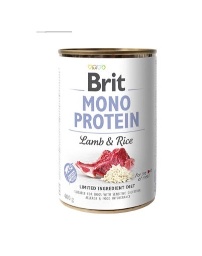 BRIT Mono protein lamb & rice 400g
