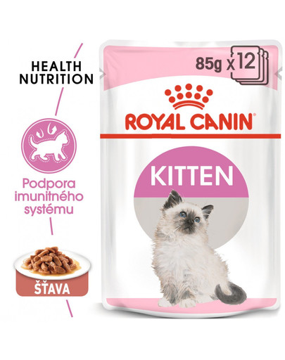 ROYAL CANIN Kitten Instinctive in Gravy 12 x 85g kapsičky pre mačiatka v šťave